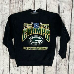 Green Bay Packers Vintage 1995 NFL Football Pullover Sweatshirt